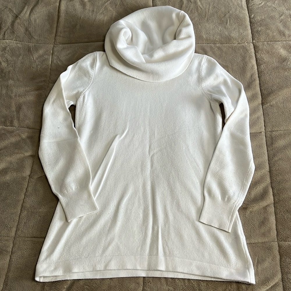 Woman’s turtleneck sweater